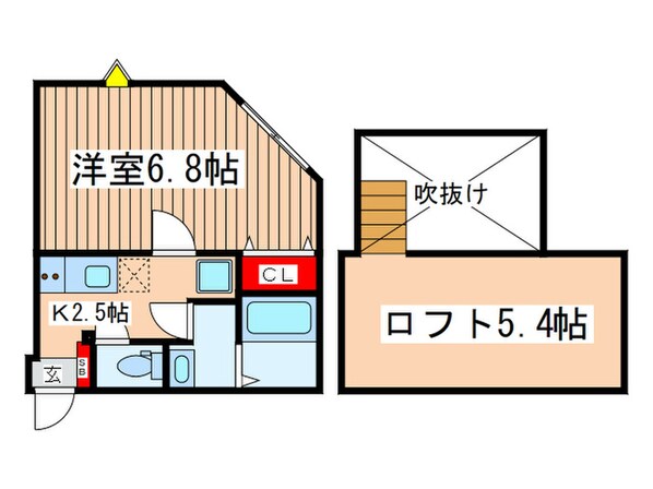 グランクオール成増の物件間取画像